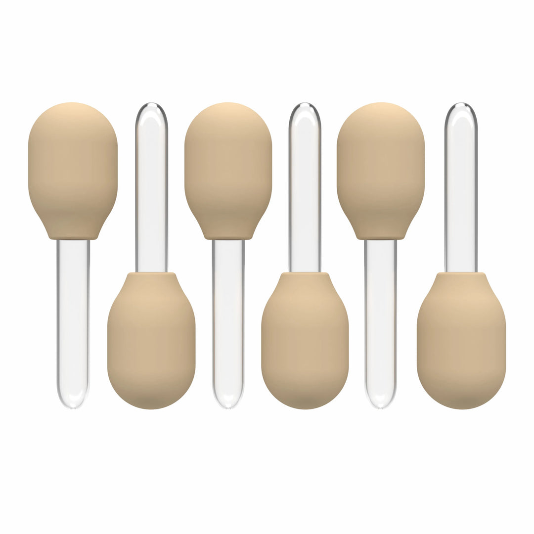Set of 6 Natural Droppers