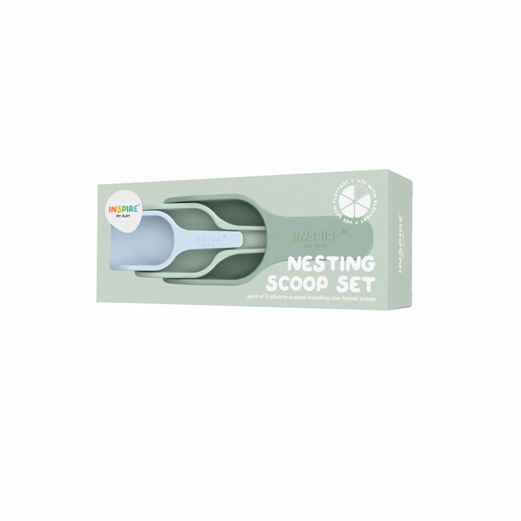 Green Nesting Scoops Packaging - Front