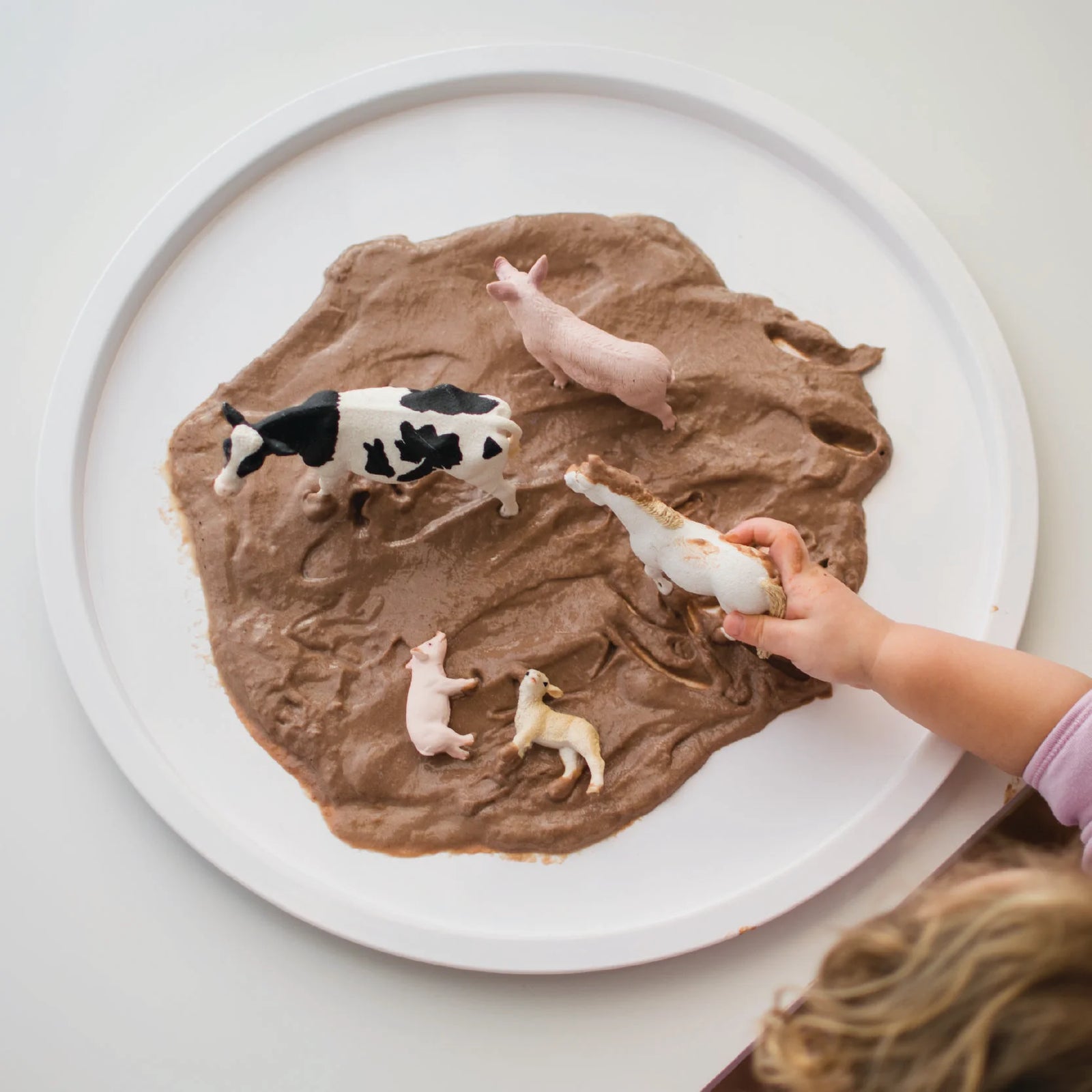 How to Make Taste-Safe Mud for Sensory and Construction Play