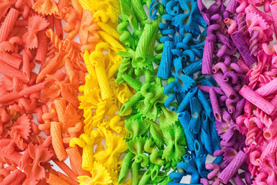 How to Dye Pasta for Play & Craft Activities