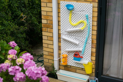 Water Wall for Kids - Ikea Skadis Hack