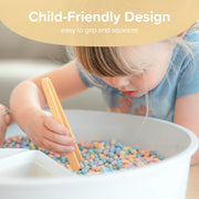 Child-Friendly Design. Easy to grip and squeeze.