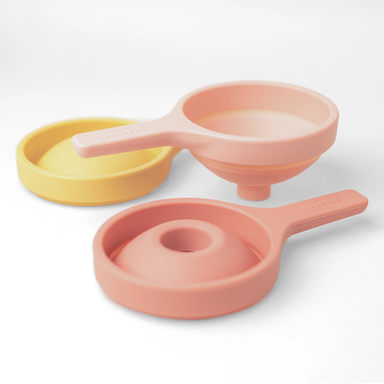 Collapsible Funnel Set - Coral