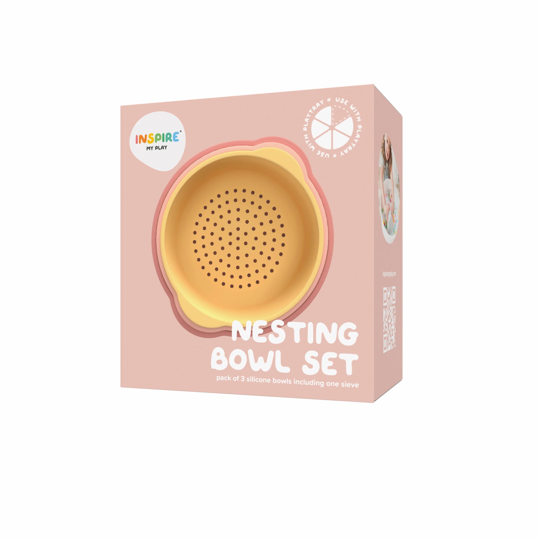 Inspire My Play Tuff Tray Starter Kit – Outils Sensoriels Silicone – Jeu Eau/Sable/Mousse