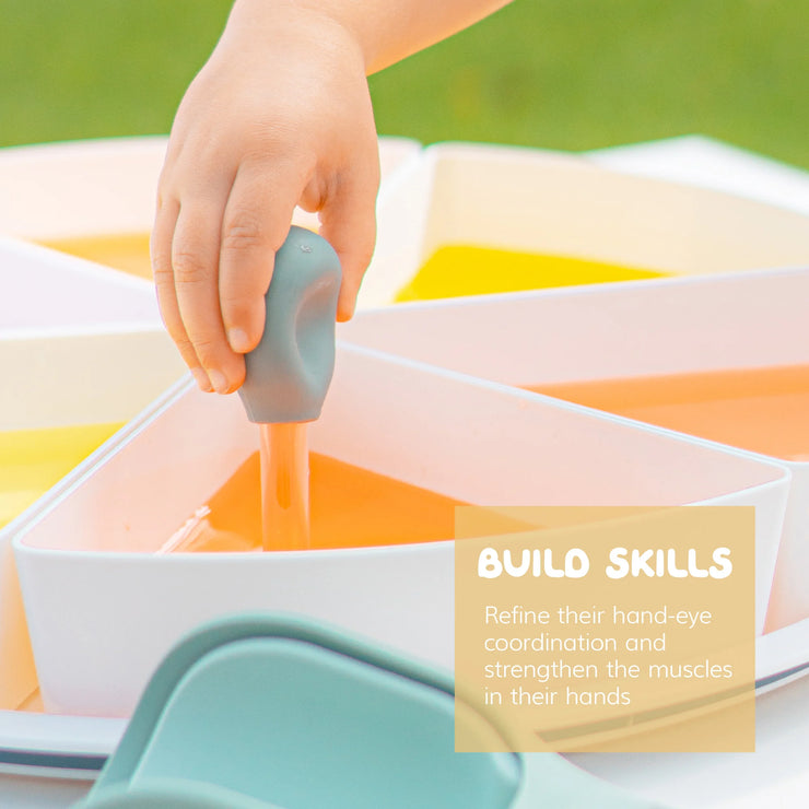 Our set of six droppers are the perfect addition to enhance sensory play and STEM activities