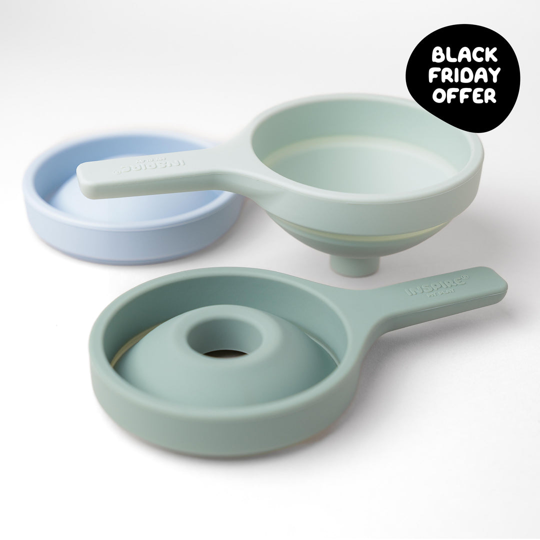 Sensory Play Collapsible Funnel Set