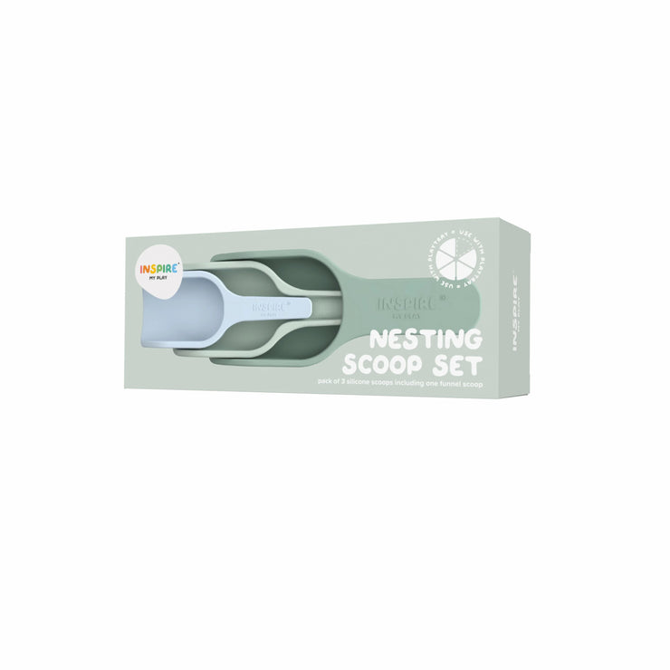 Green Nesting Scoops Packaging - Front