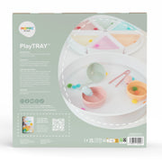 Back of the PlayTRAY packaging