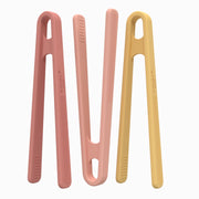 Tongs Set in Coral & Yellow