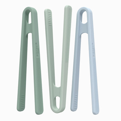 Tongs Set in Green & Blue